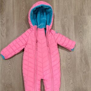 Snozu Blue and Pink Fleece Snowsuit